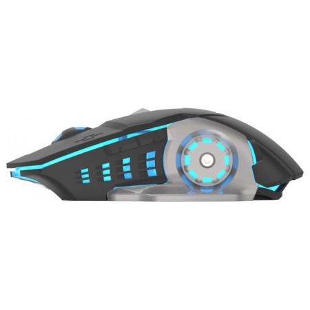 Mouse call 770GW black/optical silver (3600DPI) wireless USB for a laptop (6BU 107487-7