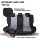 Autoshekhli university Autoprofi TT-902J Cloud, Polyester, Jacquard, a set of 9 items, front row, rear row