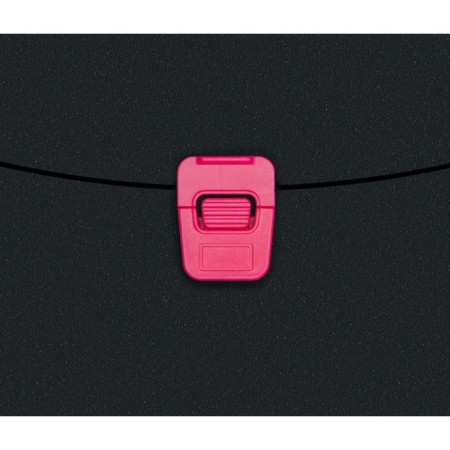 A4 portfolio folder, 700 μm, 1 department, calligrata, black with pink elements-4
