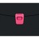 A4 portfolio folder, 700 μm, 1 department, calligrata, black with pink elements