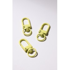 Carbine 3.2 × 1.3 × 0.2 cm (set 3 pcs.), Yellow color