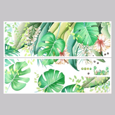 Stick 3D Interior fern 90*60cm