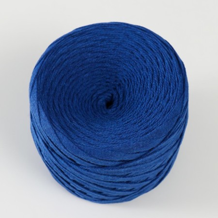 Knitted yarn "Ribbon" 85m/170 ± 5 g (sapphire)-1