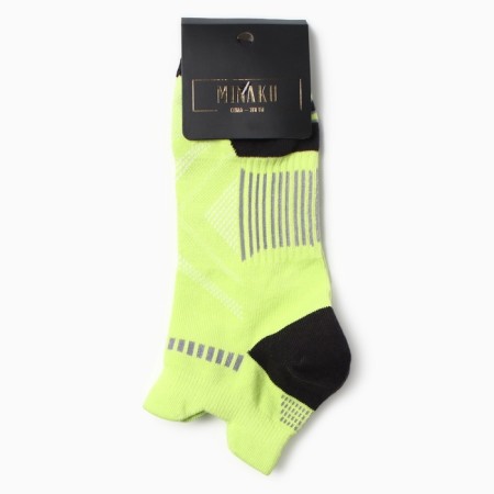 Male socks minku shortened, size 38-45, green color-2