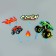 Decoration for the cake "Happy Birthday", cars
