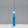 Suspension textiles, plastic "Brush. Lotus" Blue 1.2x2.7x14.5 cm