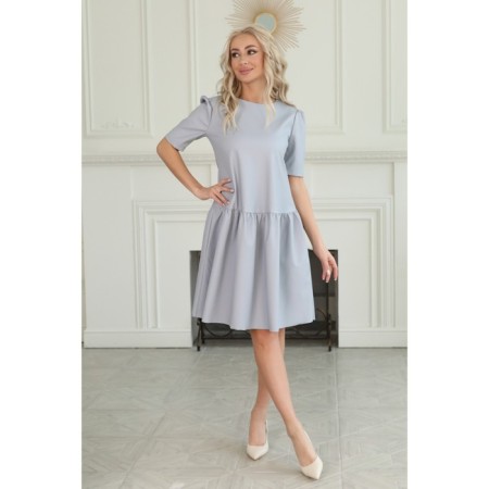 Women's dress, size 50, gray color