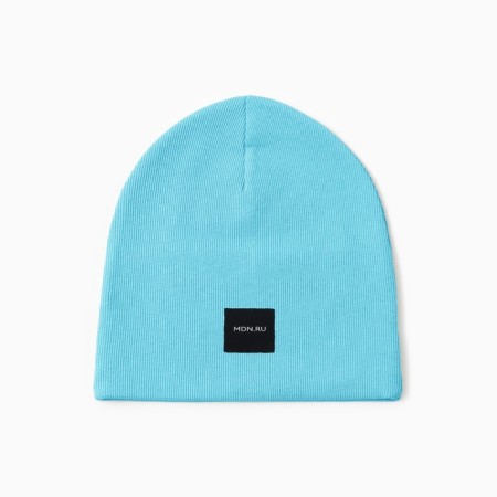 Women's hat, turquoise color, rr 54-56