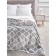 Lord Grey Plaid, size 150x200 cm, monogram, gray