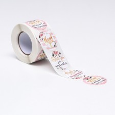 Stickers in the roll 