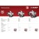 Disc “bison” PD-55, 1300 W, 4700 rpm, 165x20 mm disk