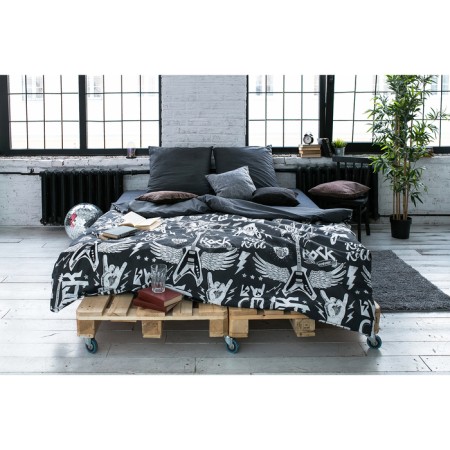 Rock & Roll bedding Ethel, 143 × 215 cm (2 pcs.), 220 × 240 cm, 70 × 70 cm (2 pcs.), Cotton 100 %, calico-8