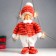Interior doll "Boy Puhlyash in a hat with a bomb, fur outfit" 43x20x11 cm