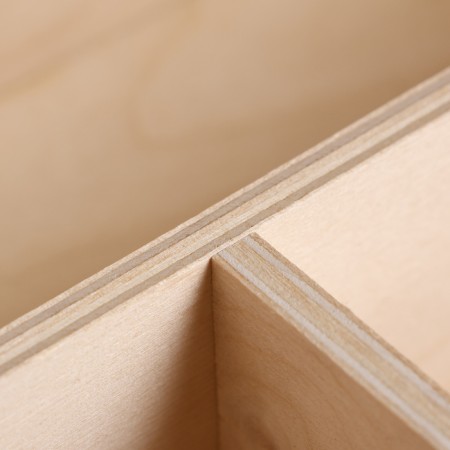 Gift box 34 × 21.5 × 10 cm is wooden, with a covering lid, with a handle-4