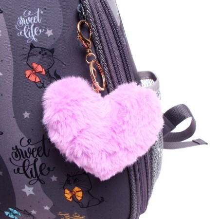 School backpack 38 x 30 x 16 cm, ergonomic back, stavia "kittens"-9