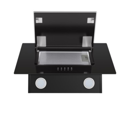 Kitchen hood Homsair Elf Push 60, 25 m2, 3 modes, black-1