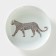Porcelain plate "Safari. Leopard ", D = 20.5 cm