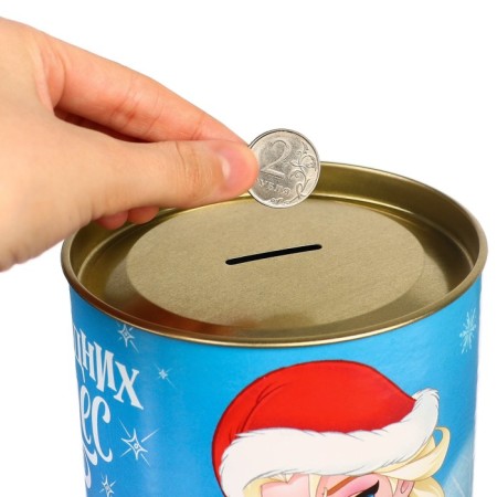 Копилка на Новый год, 12х12х20.5 см, Холодное сердце-3