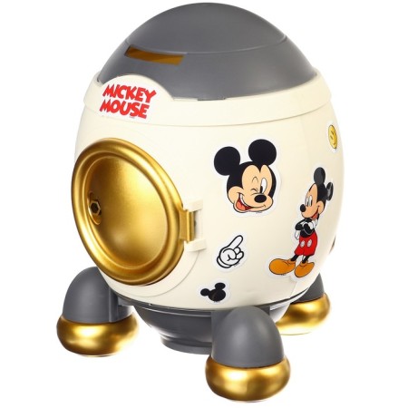 Micketeer rocket with a set of stickers, 22.5 cm x 18.5 cm x 17.5 cm "Mouse", Mickey Mouse-4