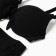 Separate female swimsuit, black color, size 58