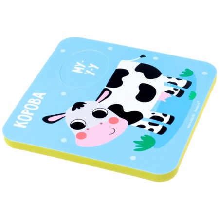 Soft puzzle for kids “Who says?”, 8 puzzles, crush me-10