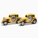 Clock - an alarm clock "Yellow car", with a suspension, D -7 cm, 24 x 4 x 11 cm, 3AAA