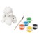 Set for painting figures from gypsum "Dragosha", with paints and brush