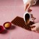 Form for marmalade Dolyan "Coffee beans", silicone, 18.5 × 11 × 1 cm, 55 cells (1.6 × 1.2 cm), brown color