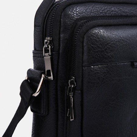 Male bag, black color-4