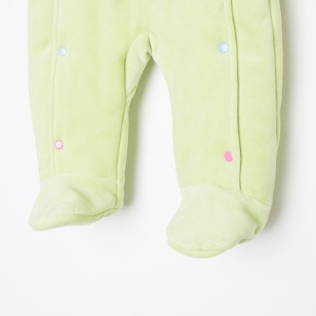 Overalls for a boy, height 68 cm, green color-2