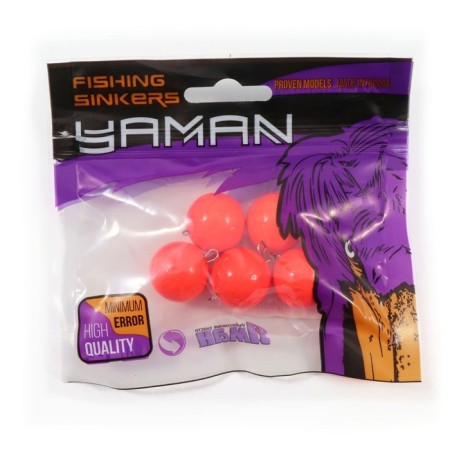 Cargo Cheburashka painted collapsible Yaman 5 pcs., 56 g, orange-8