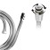 Showing hose TIM C-M150-2 Lux, 150-180 cm, double locks (360 ° Free rotation), 1/2 "