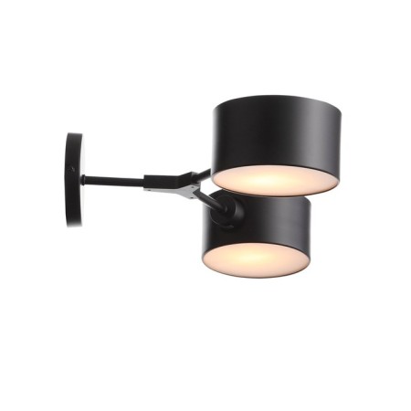 Wall lamp EVOLUCE. Sle183401-02. Gemento. 2x60 W, E14, 51x12 cm, black color-8