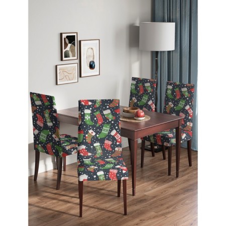 Czech on the chair "socks for festive sweets", decorative, velor-3