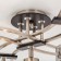 Ceiling chandelier Citilux "Merida" CL142155, 65x65x45 cm, 5x75W, E27, Gray color