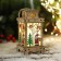 Figure New Year's Light "Santa Claus under the stars, in the flashlight" 8x16 cm