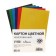 Cardboard of color A5, 6 sheets, 6 colors, non -220 g/m2, on the bracket