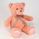 Soft toy "Bear", with a bow, 50 cm, pink color