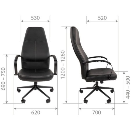 Chair Chairman 940 Eco -Premium Black-3