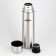 Thermos, 1 l, the sleeve "Master K.", with a mug, retains heat 24 hours, in a case, chrome