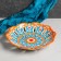 Rishtan ceramics "Flowers", 33 cm, 33 cm,
