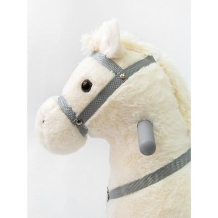 Horse Railway Capacked Amarobaby Prime, with wheels, 63x35x60 cm, white color-5