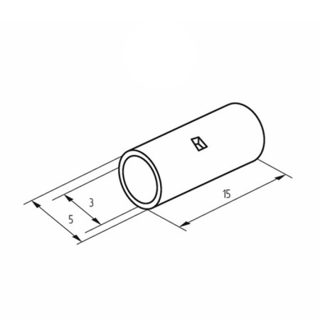 L-15mm connective guilase, 2.5-4mm² (GML (DIN) 4) rexant-1