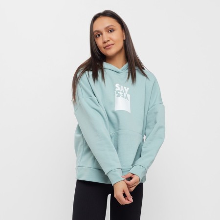 Hoody women Minaku: Casual Collection Color Mint size 46-48-5