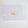 Organizer for decor, mobile cells, 36 cells, 27.3 × 17.5 × 4.5 cm, the color is transparent