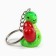 New Year's keychain for keys, voluminous "New Year: Snake with Heart" 3.5 x 8.2 cm