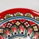 Rishtan ceramics "Patterns" Red, 18 cm, large, large