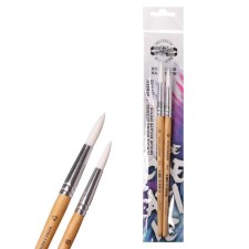 System Synthetics 2 pieces Koh-I-Noor No. 10,12, round, blister