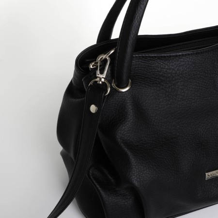 Bag women, medium size, black color-2