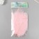 Decorative ostriches "Pink marshmallow" h = 15-20 cm
